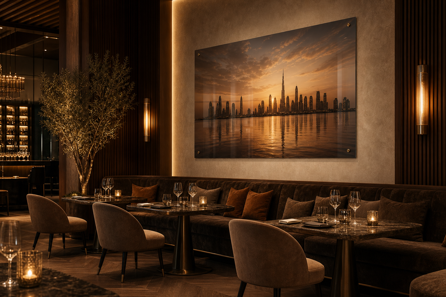 Acrylic Prints For Restaurants Dubai